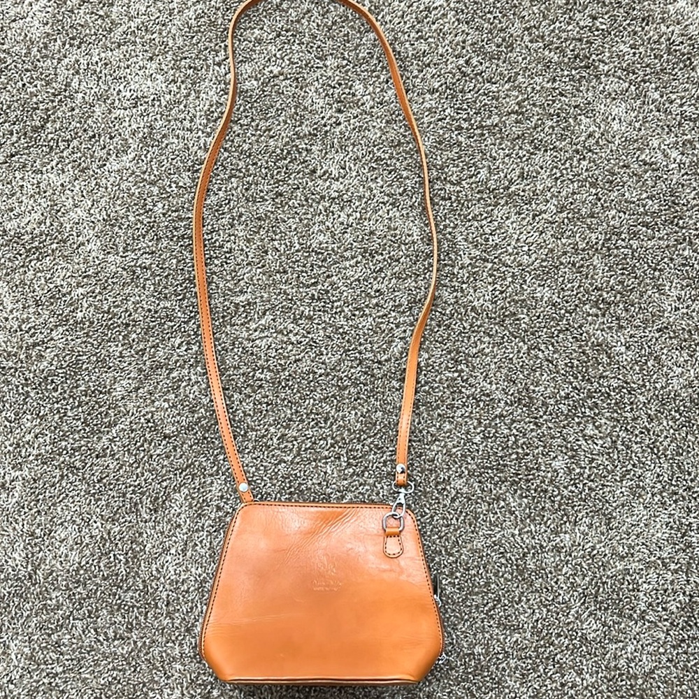 italian crossbody genuine leather purse